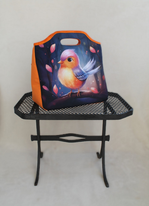 Termotaška s motivem ptáček 29x29x13