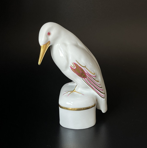 Metzler & Ortloff Art Deco soška Ptáček 11.5 cm