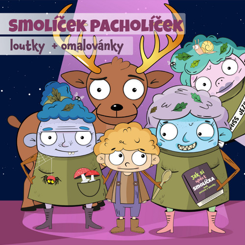 Loutky, omalovánky – SMOLÍČEK PACHOLÍČEK - K tisku