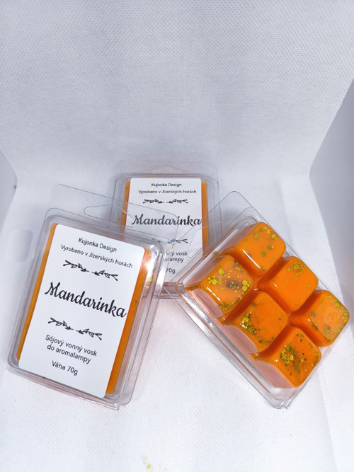 Vonný vosk do aromalampy s vůní mandarinky