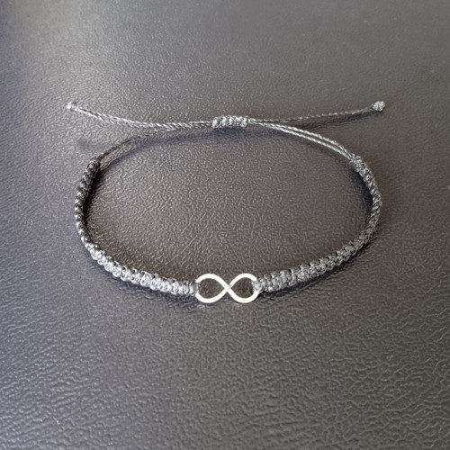 Pletené nekonečno - amulet (pánský)