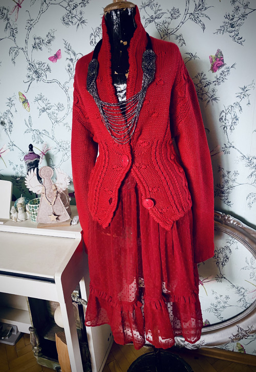Svetr vintage hand made — foto 1