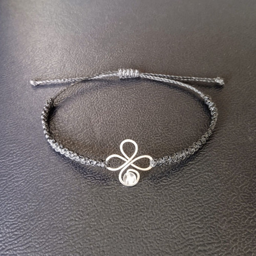 Čtyřlístek s křišťálem - talisman (dámský)