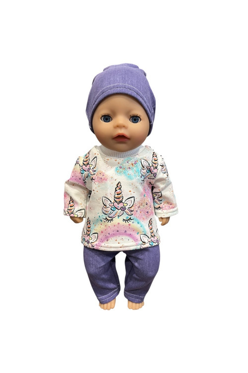 Set pro Baby Born 36 cm - jednorožec