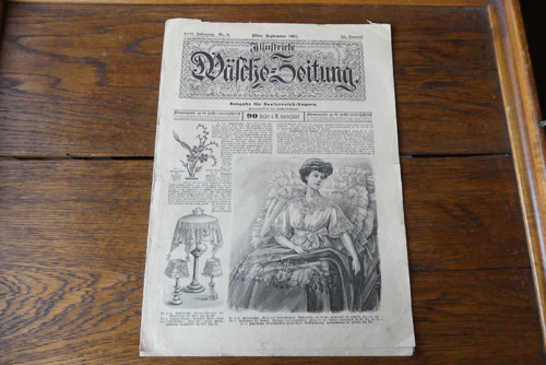 Illustrierte Wäsche Zeitung, časopis 9/1907