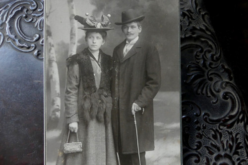 Mašle a klobouk...kabinetní fotografie Elite Praha