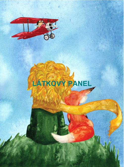 Bavlněný panel Malý princ 11x15 cm - skladem