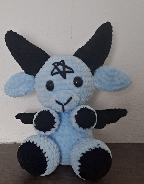 Háčkovaný Baphomet