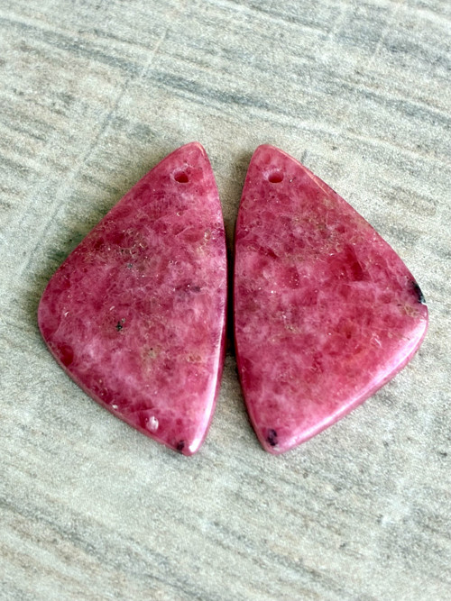 RODONIT- pár broušených minerálů, Austrálie 34 Ct
