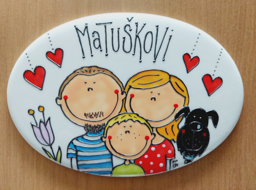 Jmenovka na dveře