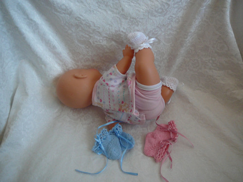Ponožky pro panenku baby-born 30cm