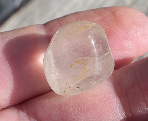 Topaz stříbrný (14 mm) - V2564