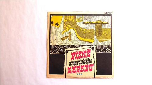 LP gramofonová deska, Písně amerického západu,1970