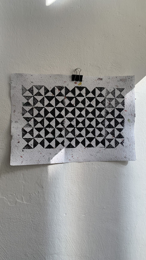 Tisk – geometrická abstrakce 03.