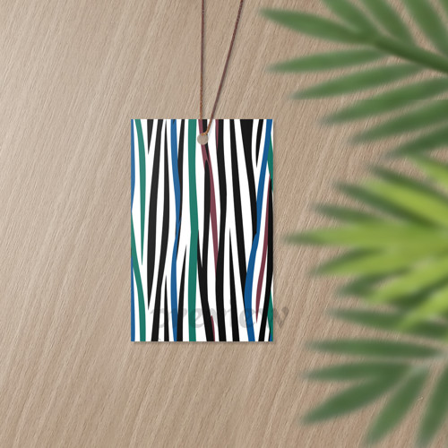 Pestřejší zvěřinec jmenovka - zebra