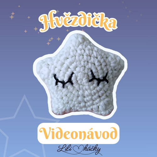 Video návod - Háčkovaná hvězdička