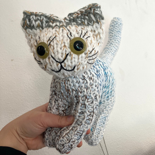 Mourek s olivovýma očima cca 26 cm