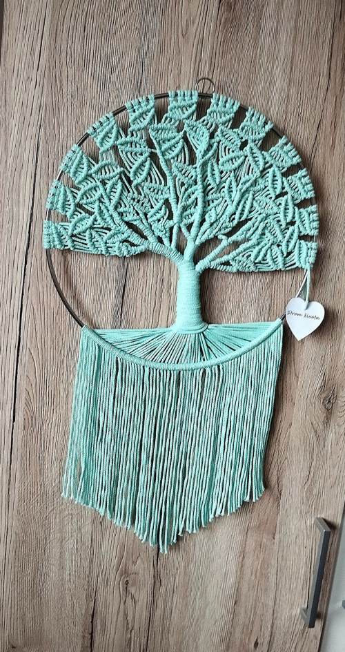 Macramé Strom života 30 cm