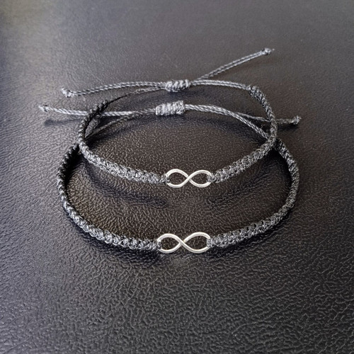 Pletená nekonečna - amulety - pro dva