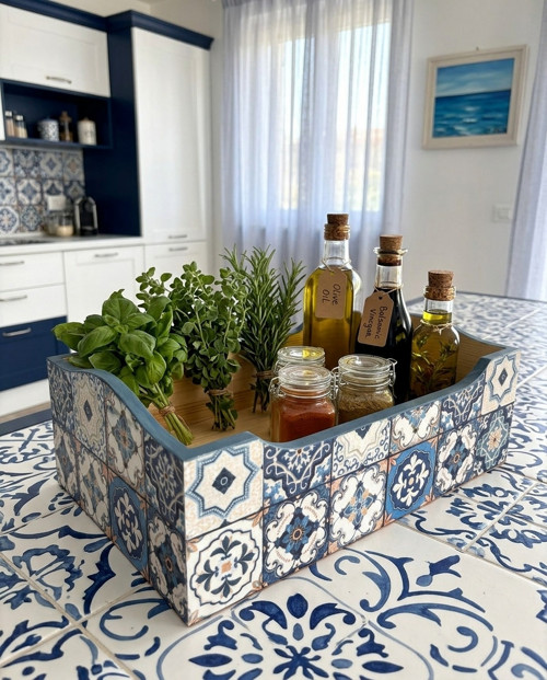Úložný box-Středomořský vánek