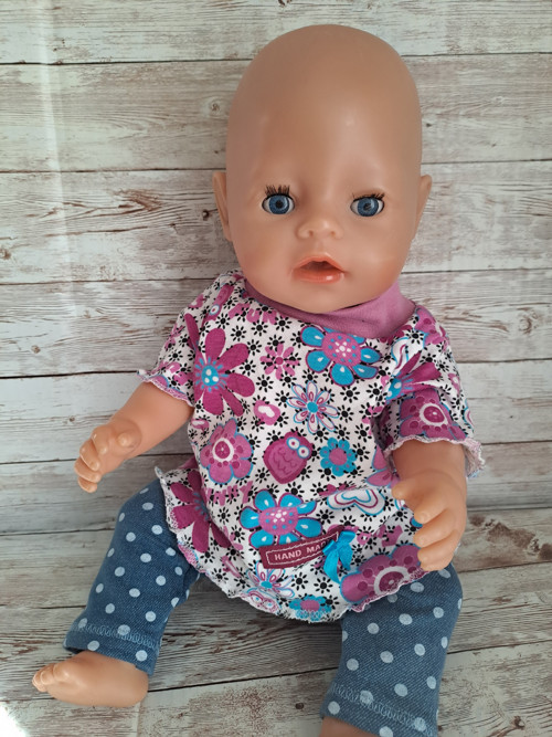 Baby Born 43 cm - Květinová