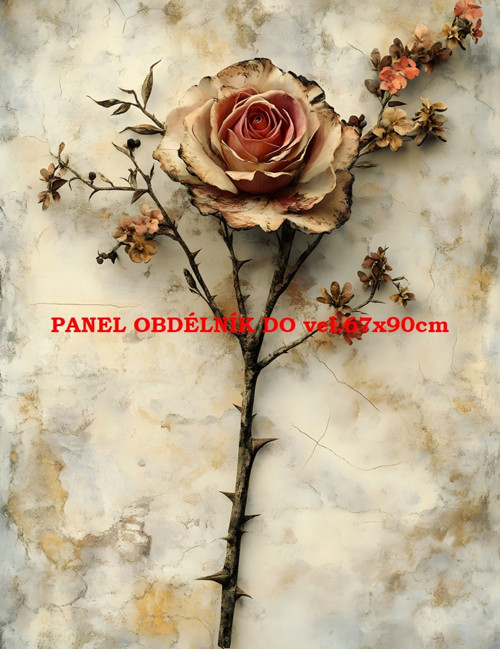 Bavlněný panel 10x15 cm - skladem — foto 1