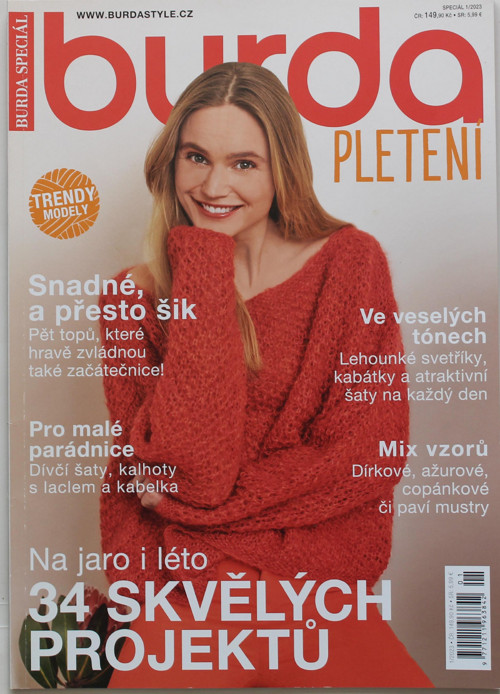 Burda Pletení 1/23 — foto 1