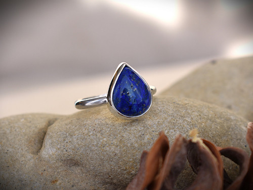 Prsten lapis lazuli