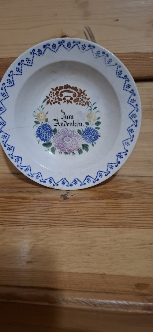 Talíř Zum Andenken