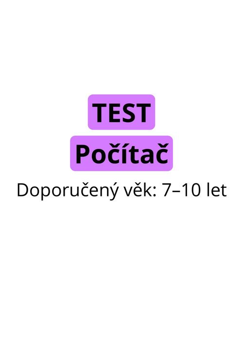 TEST – Počítač (PDF)