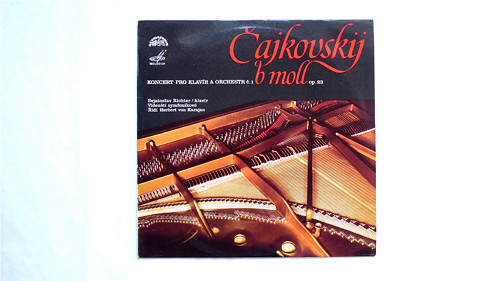 B414_ LP gramo deska, Čajkovský, koncert b moll