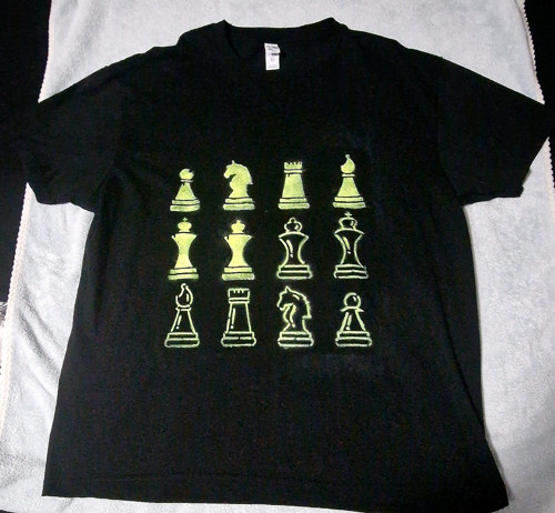 Černé unisex tričko vel.XL 100% bavlna