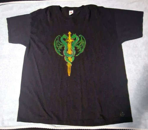 Černé unisex tričko vel.XL 100% bavlna