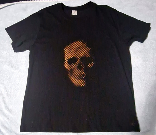 Černé unisex tričko vel.XL 100% bavlna