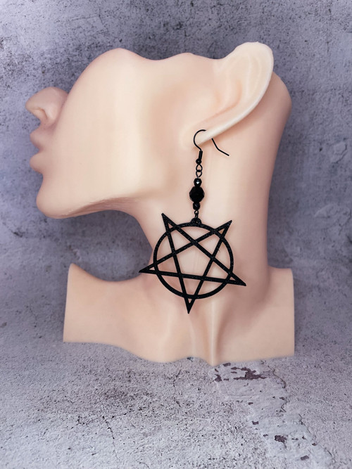 Náušnice Alternative Pentagram