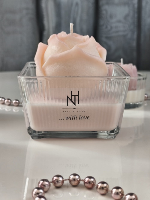 ...with love / Candle NH 2 Old Pink