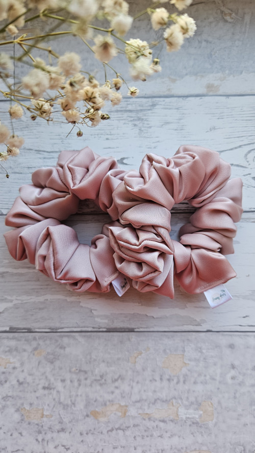 Scrunchie růžová S