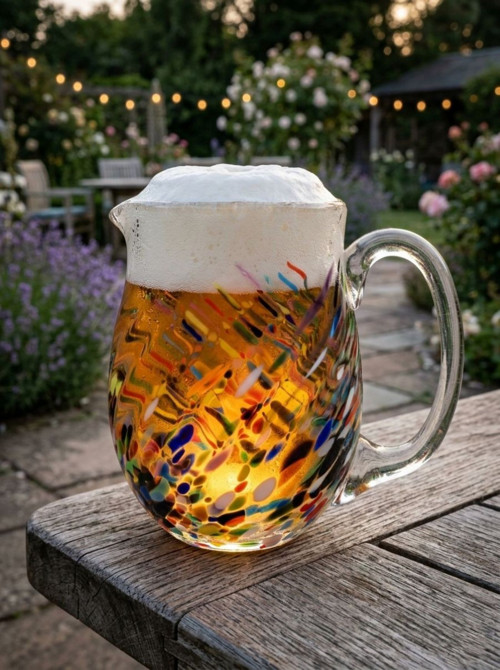 Skleněný půllitr na pivo MULTI