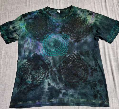 Batikované unisex tričko vel.XL 100% bavlna