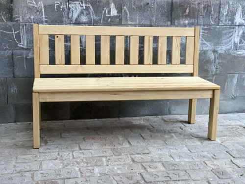 Lavice - 150 cm - Přírodní