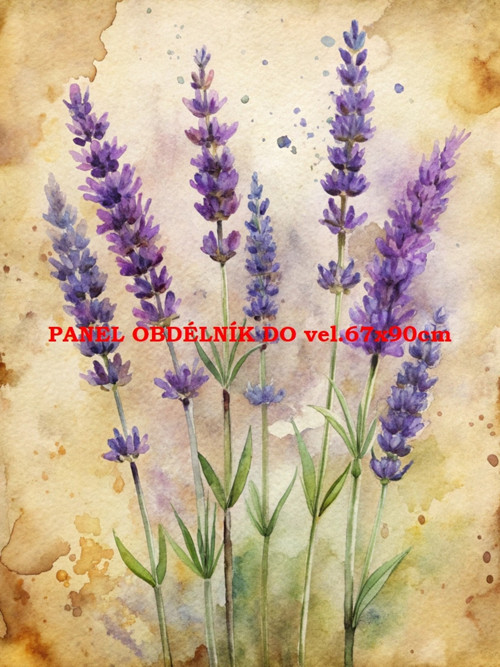 Bavlněný panel 7x10 cm