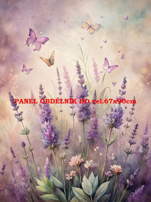 Bavlněný panel 7x10 cm