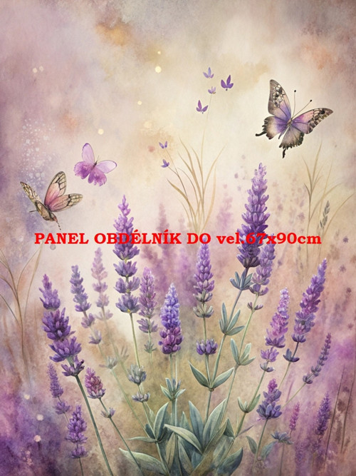 Bavlněný panel 7x10 cm