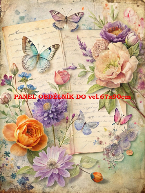 Bavlněný panel 7x10 cm — foto 1