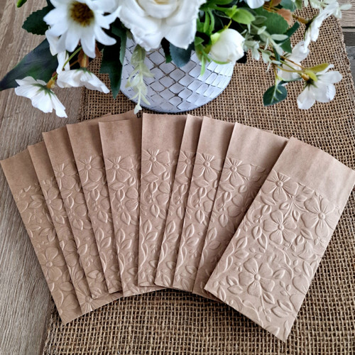 13- sada 10 ks- EMBOSS.PAPÍR. ECO SÁČKY (19x8x6)