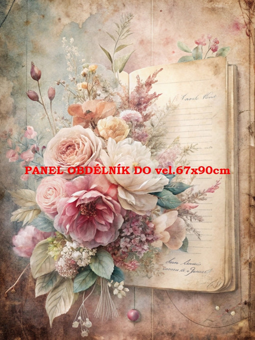 Bavlněný panel 7x10 cm — foto 1