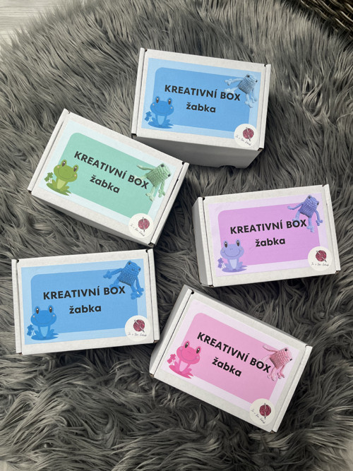 Kreativní box žabka