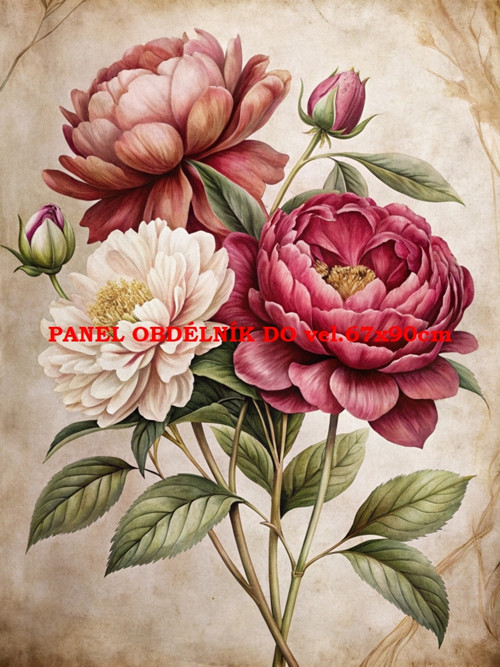 Bavlněný panel 7x10 cm — foto 1