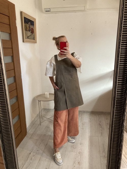 Ľanová zástera STONE — foto 1