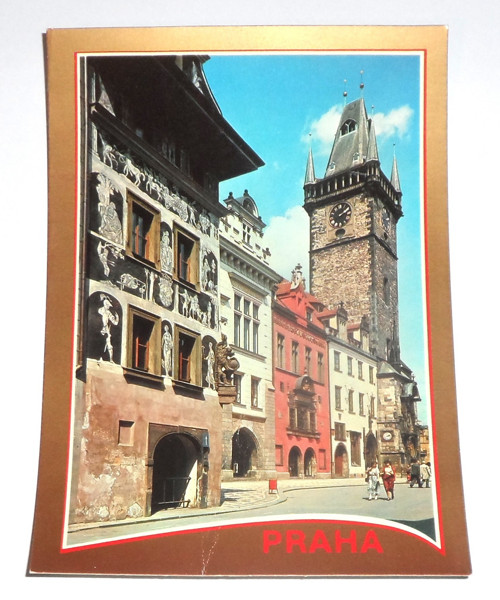 Čistá POHLEDNICE • Praha, Staroměstská radnice